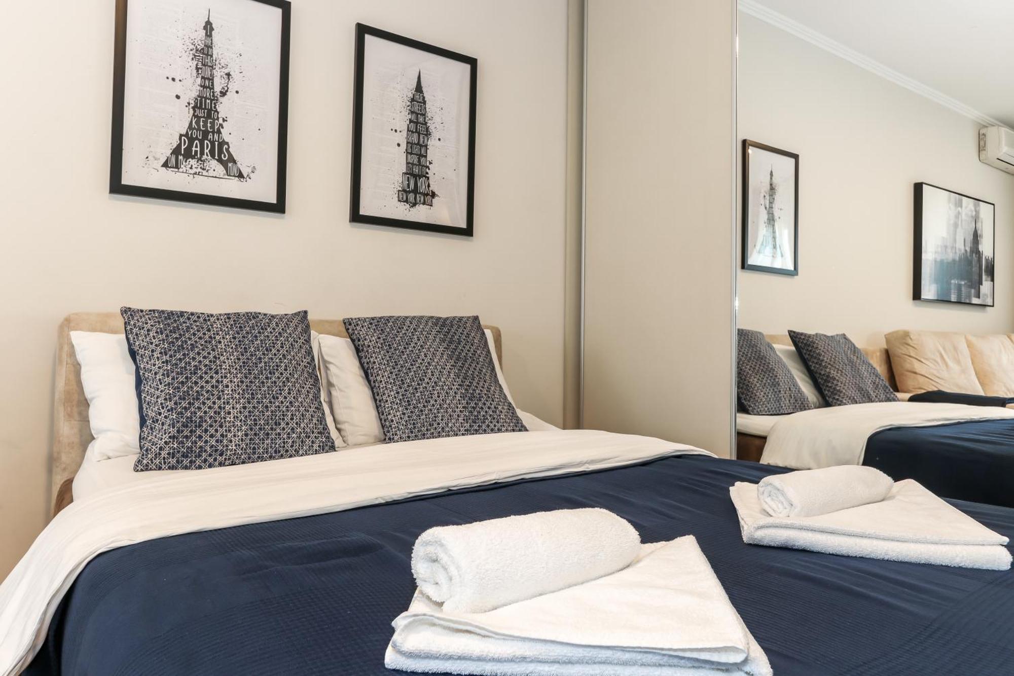 New Belgrade Apartments, Parking 5 Eur Per Day Eksteriør bilde