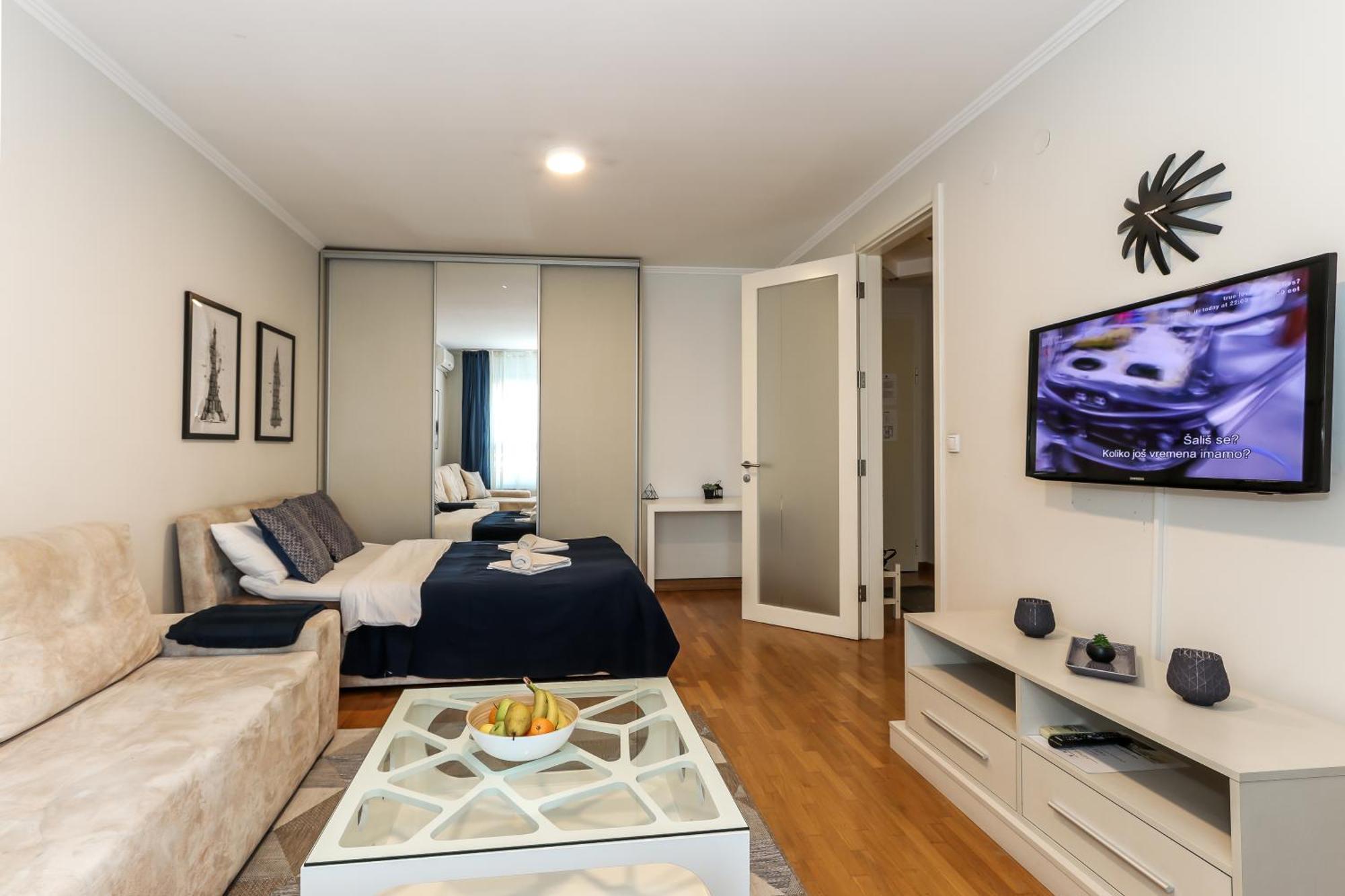 New Belgrade Apartments, Parking 5 Eur Per Day Eksteriør bilde